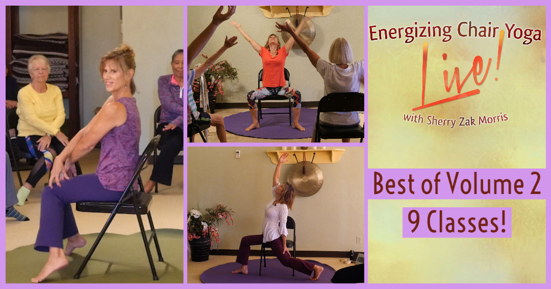 Best of Sherry! Volume 2 - Energizing Chair Yoga | Yoga Vista TV