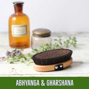 Abhyanga and Gharshana